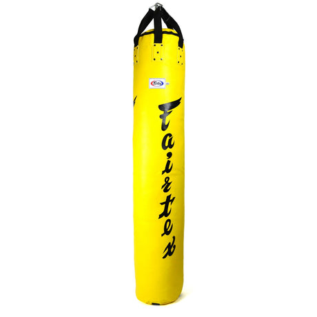Fairtex HB6 6ft Muaythai Banana Bag - Yellow (UN-FILLED)