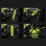Fairtex HB7 7ft Pole Bag - Black (UN-FILLED)