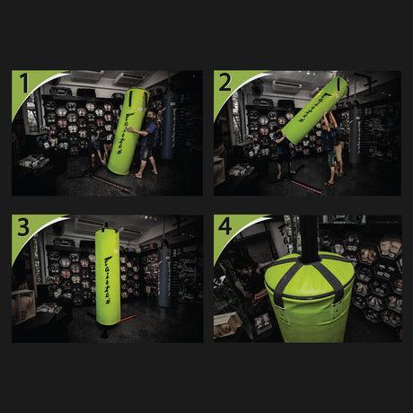 Fairtex HB7 7ft Pole Bag - Black (UN-FILLED)
