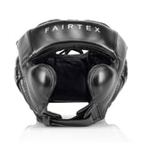 Fairtex HG18 Mexican Sparring Headguard - Black