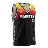 Fairtex JS26 Basketball Jersey - Black-Orange