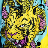 TUFF Muay Thai Shorts - MS685 - Tiger and Python