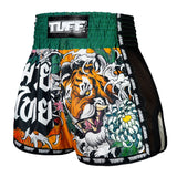 TUFF Muaythai Shorts Retro Style - MSC105 - Tora Mori to Kingyo
