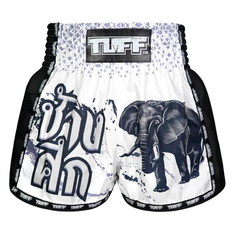 TUFF Muaythai Shorts Retro Style - MSC112 - War Elephant