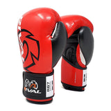 Red and black Rival RB7 boxing gloves for heavy bag workouts
