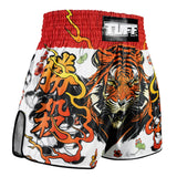 TUFF High-Cut Retro Muaythai Shorts - RMS110 - Tora Chikara Power of Tiger