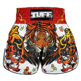 TUFF High-Cut Retro Muaythai Shorts - RMS110 - Tora Chikara Power of Tiger