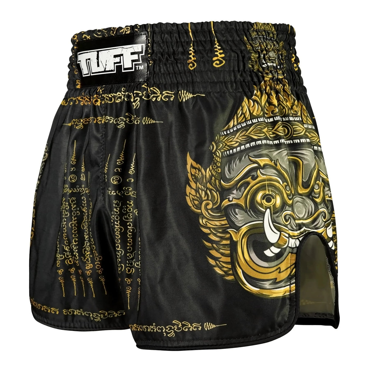 TUFF High-Cut Retro Muaythai Shorts - RMS116 - Yaksa Yantra