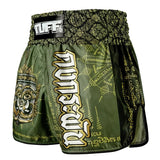 TUFF High-Cut Retro Muaythai Shorts - RMS117 - The Immortal Yaksa