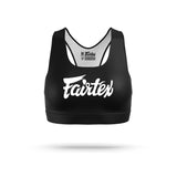 Fairtex SB1 Classic Sports Bra - Black-White