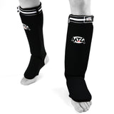 MTG Pro SF2 Elastic Shin Pads - Black