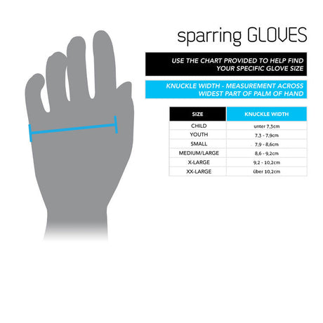 Century Brave Oversize Bag Gloves - Silver/Navy