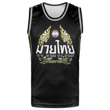 TUFF Tank Top - TT102 - Thai King Of Naga Black