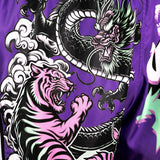 TUFF Payak Muay Thai Shorts - RMS012 - Shadow & Flame