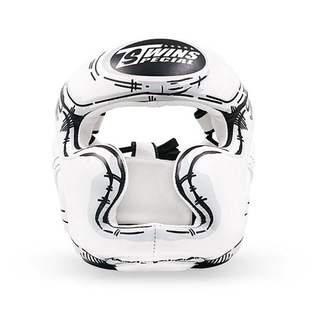 Twins Special FHGL3-66 Leather Sparring Headguard - Comic