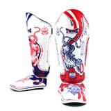 Twins Special FSGL10-67 Leather Shin Pads - Yant