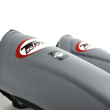 Twins Special SGL10 Leather Shin Pads - Grey
