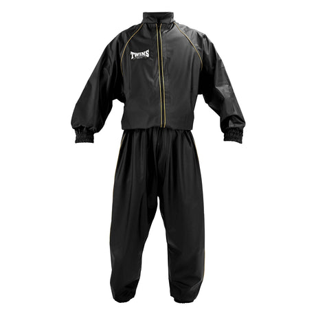 Twins Special VSS1 Classic Vinyl Sweatsuit - Black-Gold